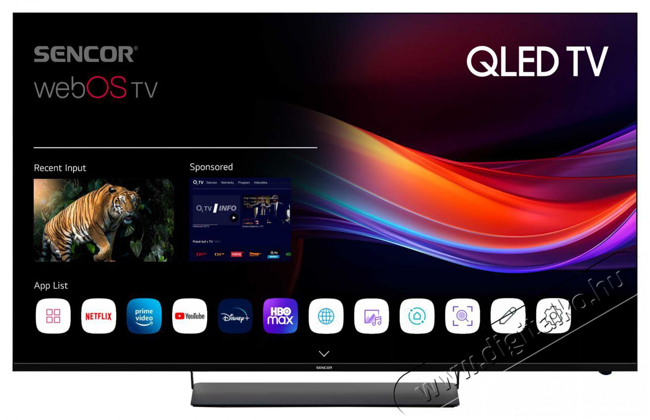 Sencor SLE 65Q870TCSB Q-SERIES TV Telev&iacute;zi&oacute;k - LED telev&iacute;zi&oacute; - UHD 4K felbont&aacute;s&uacute; - 499314