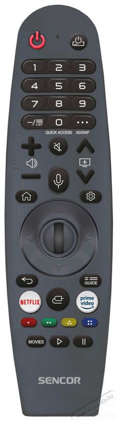 Sencor SLE 65Q870TCSB Q-SERIES TV Telev&iacute;zi&oacute;k - LED telev&iacute;zi&oacute; - UHD 4K felbont&aacute;s&uacute; - 499314