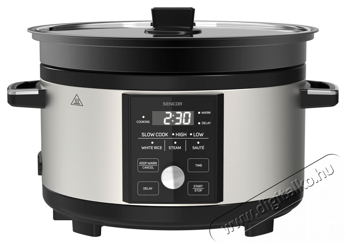 Sencor SPR 5520SS Lass&uacute; főző ed&eacute;ny Konyhai term&eacute;kek - Konyhai kisg&eacute;p (s&uuml;t&eacute;s / főz&eacute;s / hűt&eacute;s / &eacute;telk&eacute;sz&iacute;t&eacute;s) - L&eacute;gkever&eacute;ses főzőg&eacute;p / elektromos kukta / multifunkci&oacute;s s&uuml;tő - 499599
