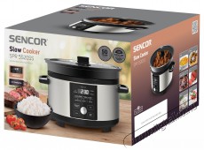Sencor SPR 5520SS Lass&uacute; főző ed&eacute;ny Konyhai term&eacute;kek - Konyhai kisg&eacute;p (s&uuml;t&eacute;s / főz&eacute;s / hűt&eacute;s / &eacute;telk&eacute;sz&iacute;t&eacute;s) - L&eacute;gkever&eacute;ses főzőg&eacute;p / elektromos kukta / multifunkci&oacute;s s&uuml;tő - 499599