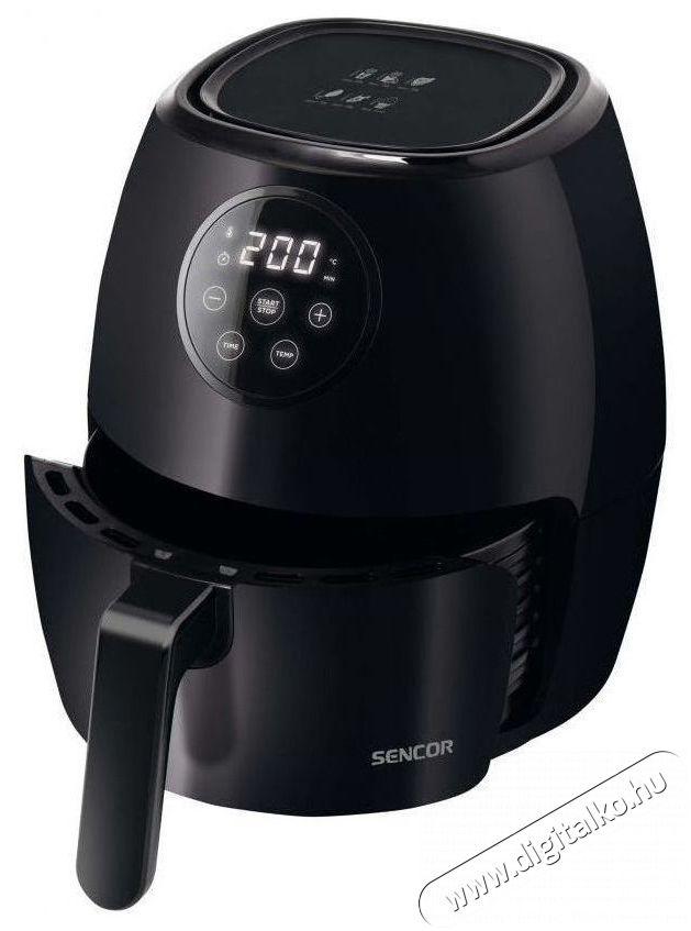 Sencor SFR 5030BK forr&oacute;levegős fritőz Konyhai term&eacute;kek - Konyhai kisg&eacute;p (s&uuml;t&eacute;s / főz&eacute;s / hűt&eacute;s / &eacute;telk&eacute;sz&iacute;t&eacute;s) - L&eacute;gkever&eacute;ses főzőg&eacute;p / elektromos kukta / multifunkci&oacute;s s&uuml;tő - 376735