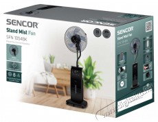 Sencor SFN 1054BK L&eacute;ghűtő H&aacute;ztart&aacute;s / Otthon / K&uuml;lt&eacute;r - Ventil&aacute;tor / L&eacute;gkondicion&aacute;l&oacute; - Mobil kl&iacute;ma - 495784
