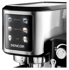 Sencor SES 4910SS f&eacute;lautomata k&aacute;v&eacute;főző Konyhai term&eacute;kek - K&aacute;v&eacute;főző / k&aacute;v&eacute;&ouml;rlő / kieg&eacute;sz&iacute;tő - Automata k&aacute;v&eacute;főző - 502023