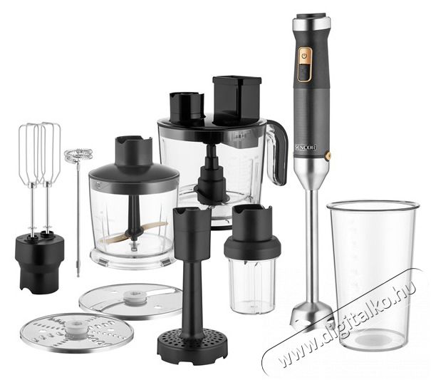 Sencor SHB 6552BK Botmixer Konyhai term&eacute;kek - Konyhai kisg&eacute;p (elők&eacute;sz&iacute;t&eacute;s / feldolgoz&aacute;s) - Botmixer - 493612