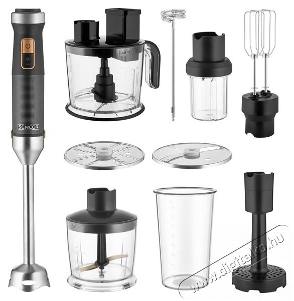 Sencor SHB 6552BK Botmixer Konyhai term&eacute;kek - Konyhai kisg&eacute;p (elők&eacute;sz&iacute;t&eacute;s / feldolgoz&aacute;s) - Botmixer - 493612