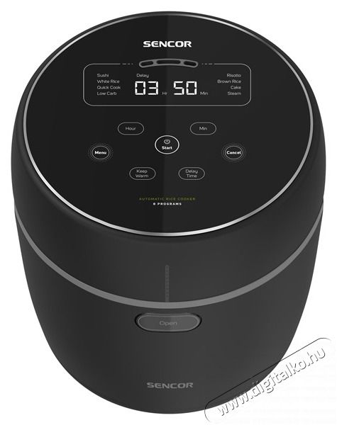 Sencor SRM 0671BK LOW CARB rizsfőző Konyhai term&eacute;kek - Konyhai kisg&eacute;p (s&uuml;t&eacute;s / főz&eacute;s / hűt&eacute;s / &eacute;telk&eacute;sz&iacute;t&eacute;s) - Rizsfőző - 502131