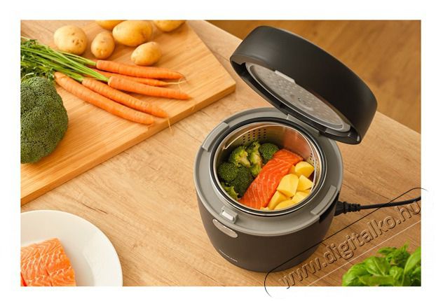 Sencor SRM 0671BK LOW CARB rizsfőző Konyhai term&eacute;kek - Konyhai kisg&eacute;p (s&uuml;t&eacute;s / főz&eacute;s / hűt&eacute;s / &eacute;telk&eacute;sz&iacute;t&eacute;s) - Rizsfőző - 502131