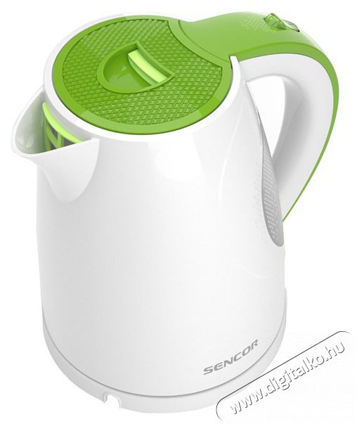 Sencor SWK 1511GR 1,5L-es z&ouml;ld v&iacute;zforral&oacute; Konyhai term&eacute;kek - V&iacute;zforral&oacute; / teafőző - 502165