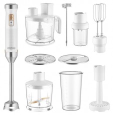 Sencor SHB 6551WH 10in1 feh&eacute;r botmixer Konyhai term&eacute;kek - Konyhai kisg&eacute;p (elők&eacute;sz&iacute;t&eacute;s / feldolgoz&aacute;s) - Botmixer - 502425