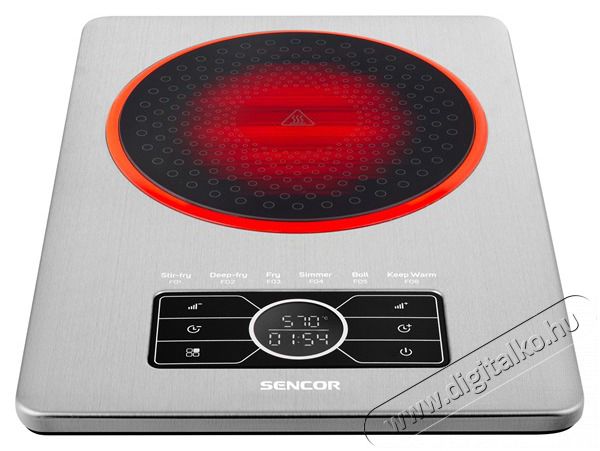 Sencor SCP 5010SS ker&aacute;mia főzőlap Konyhai term&eacute;kek - S&uuml;tő-főzőlap, tűzhely (szabadon&aacute;ll&oacute;) - Elektromos főzőlap (szabadon&aacute;ll&oacute;) - 502759