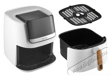 Sencor SFR 6551WH FORR&Oacute;LEVEGŐS S&Uuml;TŐ 6,5 L Konyhai term&eacute;kek - Konyhai kisg&eacute;p (s&uuml;t&eacute;s / főz&eacute;s / hűt&eacute;s / &eacute;telk&eacute;sz&iacute;t&eacute;s) - L&eacute;gkever&eacute;ses főzőg&eacute;p / elektromos kukta / multifunkci&oacute;s s&uuml;tő - 502878