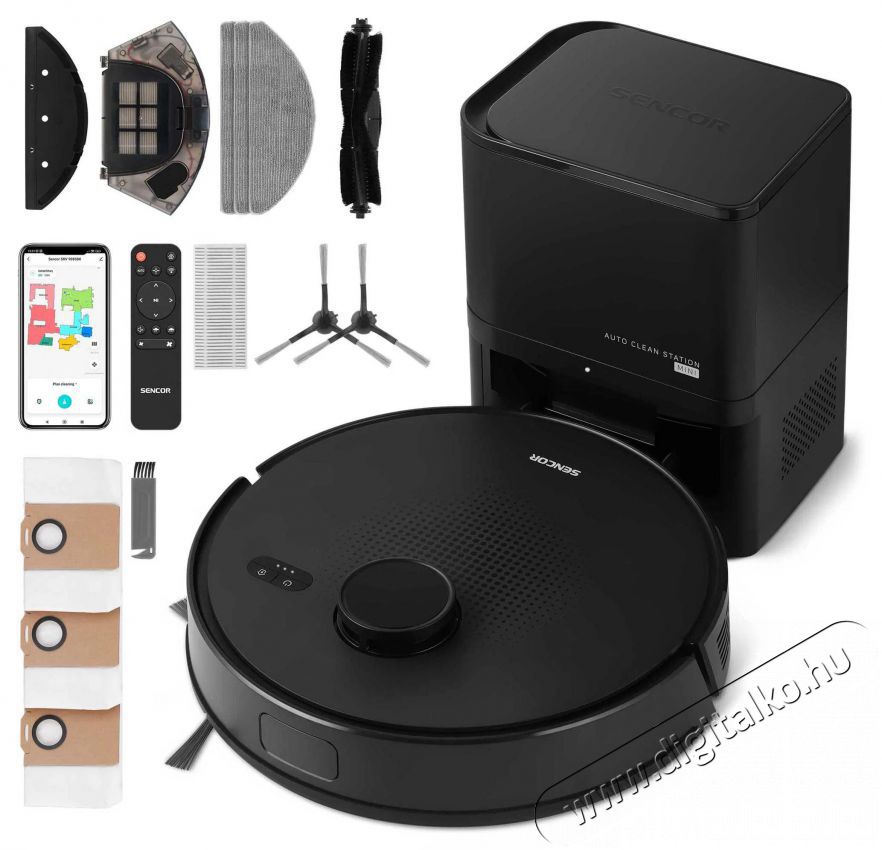Sencor SRV 9085BK H&aacute;ztart&aacute;s / Otthon / K&uuml;lt&eacute;r - Porsz&iacute;v&oacute; / takar&iacute;t&oacute;g&eacute;p - Robotporsz&iacute;v&oacute; - 503637