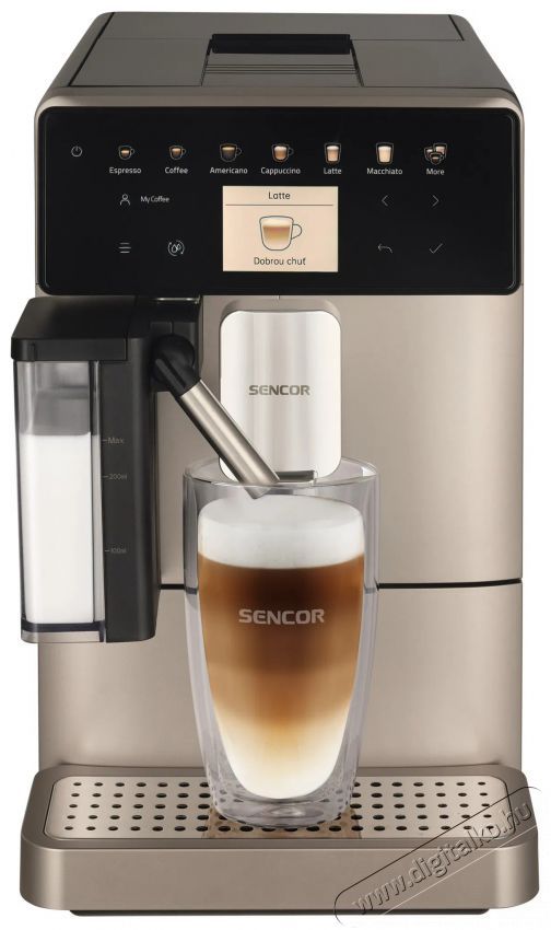 Sencor SES 9350CH Konyhai term&eacute;kek - K&aacute;v&eacute;főző / k&aacute;v&eacute;&ouml;rlő / kieg&eacute;sz&iacute;tő - Automata k&aacute;v&eacute;főző - 503638