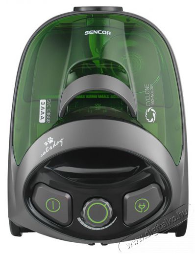 Sencor SVC 1016GR 3AAA z&ouml;ld porzs&aacute;k n&eacute;lk&uuml;li porsz&iacute;v&oacute; H&aacute;ztart&aacute;s / Otthon / K&uuml;lt&eacute;r - Porsz&iacute;v&oacute; / takar&iacute;t&oacute;g&eacute;p - Porzs&aacute;k n&eacute;lk&uuml;li porsz&iacute;v&oacute; - 505136