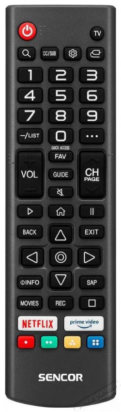 Sencor 43  SLE 43US804B Telev&iacute;zi&oacute;k - LED telev&iacute;zi&oacute; - UHD 4K felbont&aacute;s&uacute; - 506066