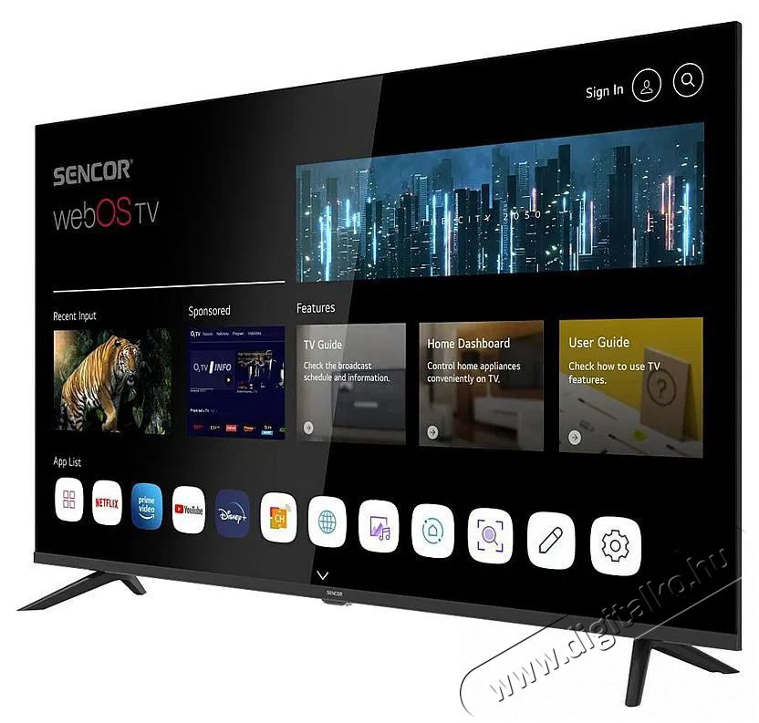 Sencor 40  SLE 40FS802TCS Telev&iacute;zi&oacute;k - LCD telev&iacute;zi&oacute; - 506053