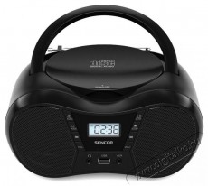 Sencor SPT 2300 BK BOOMBOX Audio-Video / Hifi / Multimédia - Hordozható CD / DVD / Multimédia készülék - Hordozható CD / Multimédia rádiómagnó / Boombox - 509093