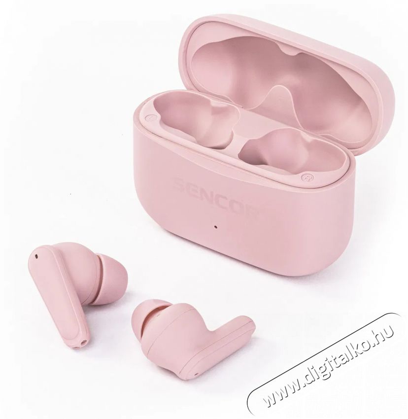 Sencor SEP GRIM ANC TWS Rose Audio-Video / Hifi / Multim&eacute;dia - F&uuml;l &eacute;s Fejhallgat&oacute;k - F&uuml;lhallgat&oacute; mikrofonnal / headset - 510206