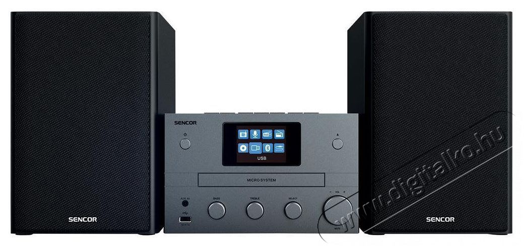 Sencor SMC 5700WDB Audio-Video / Hifi / Multim&eacute;dia - Hifi - Sztere&oacute; - Mikro-, mini hifi rendszer - 511529