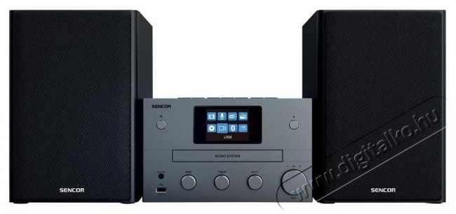 Sencor SMC 5700WDB Audio-Video / Hifi / Multim&eacute;dia - Hifi - Sztere&oacute; - Mikro-, mini hifi rendszer - 511529
