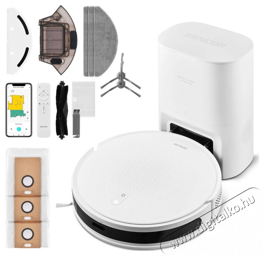 Sencor SRV 7485WH H&aacute;ztart&aacute;s / Otthon / K&uuml;lt&eacute;r - Porsz&iacute;v&oacute; / takar&iacute;t&oacute;g&eacute;p - Robotporsz&iacute;v&oacute; - 511212