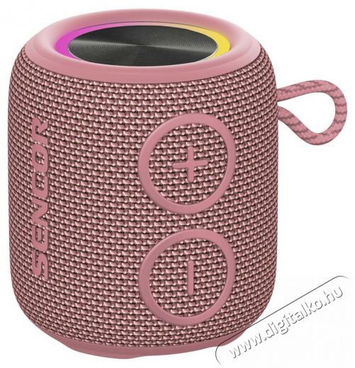 Sencor SIRIUS 2 Micro Rose Audio-Video / Hifi / Multim&eacute;dia - Hordozhat&oacute;, vezet&eacute;k n&eacute;lk&uuml;li / bluetooth hangsug&aacute;rz&oacute; - Hordozhat&oacute;, vezet&eacute;k n&eacute;lk&uuml;li / bluetooth hangsug&aacute;rz&oacute; - 521419