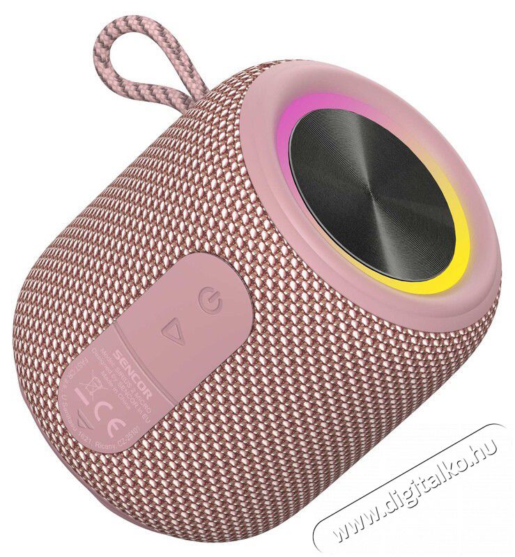 Sencor SIRIUS 2 Micro Rose Audio-Video / Hifi / Multim&eacute;dia - Hordozhat&oacute;, vezet&eacute;k n&eacute;lk&uuml;li / bluetooth hangsug&aacute;rz&oacute; - Hordozhat&oacute;, vezet&eacute;k n&eacute;lk&uuml;li / bluetooth hangsug&aacute;rz&oacute; - 521419