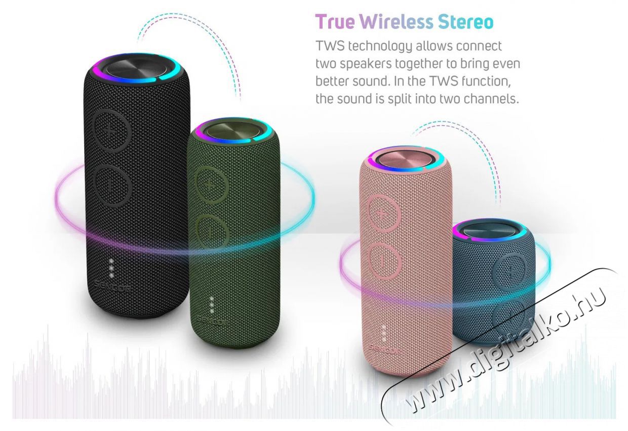 Sencor SIRIUS 2 ROSE Audio-Video / Hifi / Multim&eacute;dia - Hordozhat&oacute;, vezet&eacute;k n&eacute;lk&uuml;li / bluetooth hangsug&aacute;rz&oacute; - Hordozhat&oacute;, vezet&eacute;k n&eacute;lk&uuml;li / bluetooth hangsug&aacute;rz&oacute; - 521420