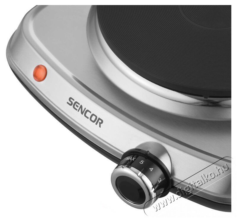 Sencor SCP 1506SS Konyhai term&eacute;kek - S&uuml;tő-főzőlap, tűzhely (szabadon&aacute;ll&oacute;) - Elektromos főzőlap (szabadon&aacute;ll&oacute;) - 521404
