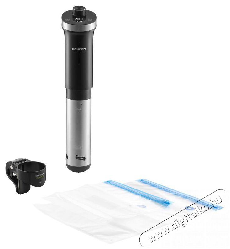 Sencor SSV 5000BK Konyhai term&eacute;kek - Konyhai kisg&eacute;p (s&uuml;t&eacute;s / főz&eacute;s / hűt&eacute;s / &eacute;telk&eacute;sz&iacute;t&eacute;s) - Sous Vide főző - 521406