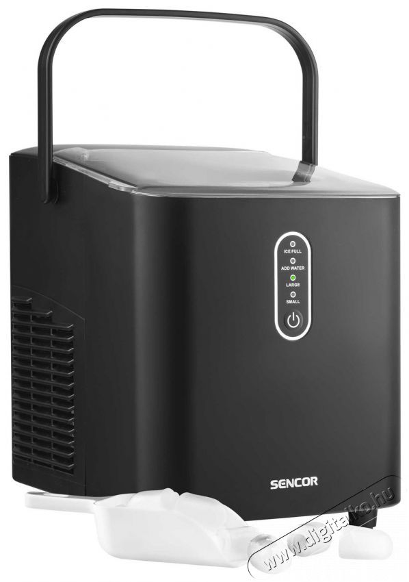 Sencor SIM 2500BK j&eacute;gk&eacute;sz&iacute;tő Konyhai term&eacute;kek - Konyhai kisg&eacute;p (s&uuml;t&eacute;s / főz&eacute;s / hűt&eacute;s / &eacute;telk&eacute;sz&iacute;t&eacute;s) - J&eacute;gkocka k&eacute;sz&iacute;tő g&eacute;p - 525952