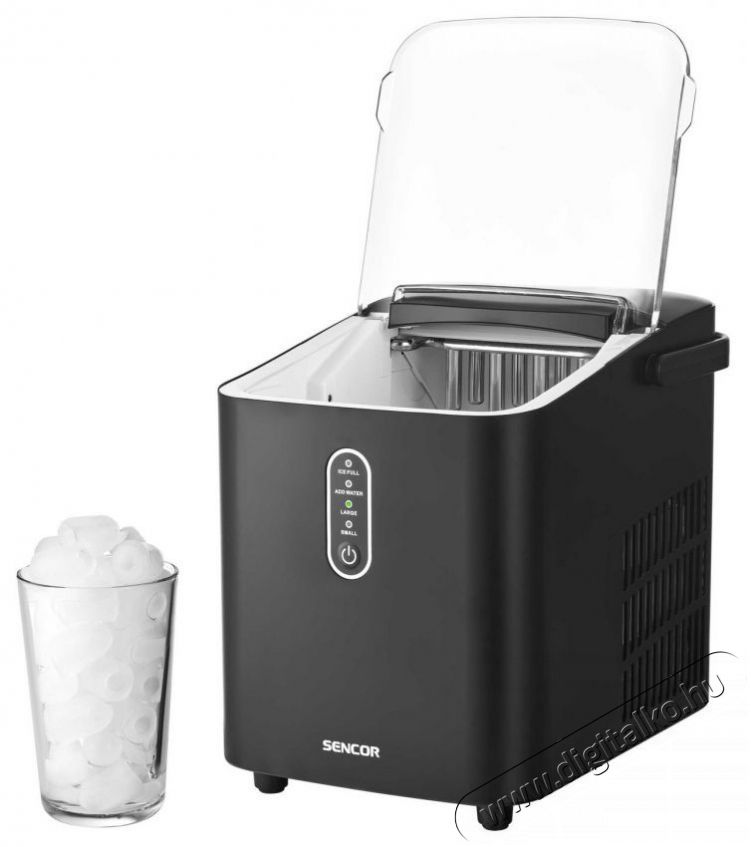 Sencor SIM 2500BK j&eacute;gk&eacute;sz&iacute;tő Konyhai term&eacute;kek - Konyhai kisg&eacute;p (s&uuml;t&eacute;s / főz&eacute;s / hűt&eacute;s / &eacute;telk&eacute;sz&iacute;t&eacute;s) - J&eacute;gkocka k&eacute;sz&iacute;tő g&eacute;p - 525952