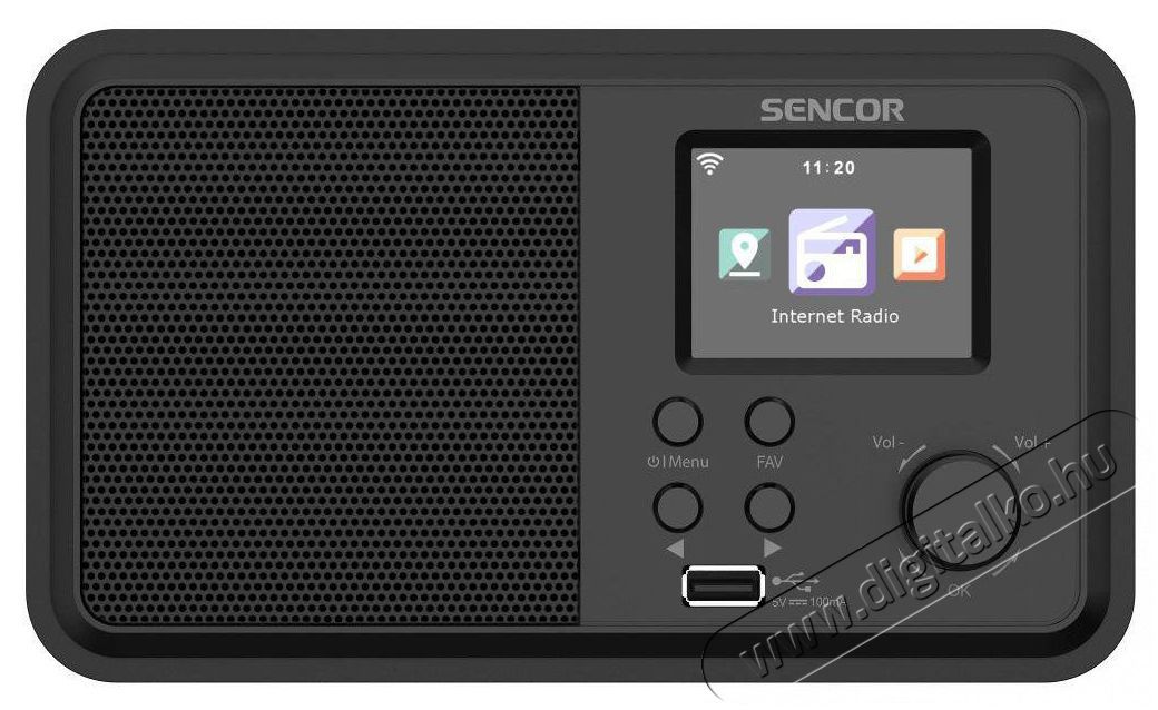 Sencor SIR 5100WDB Audio-Video / Hifi / Multim&eacute;dia - R&aacute;di&oacute; / &oacute;r&aacute;s r&aacute;di&oacute; - Asztali r&aacute;di&oacute; - 525936