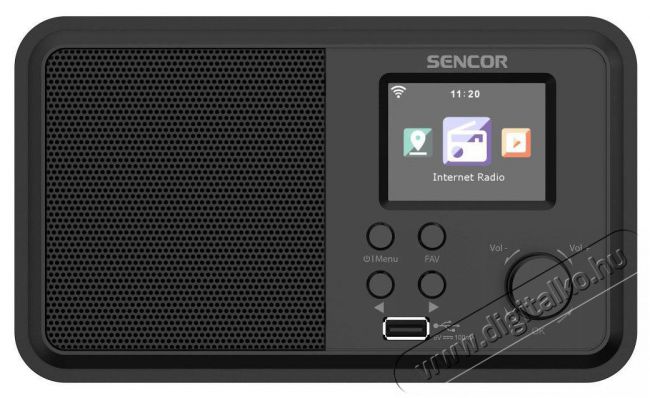 Sencor SIR 5100WDB Audio-Video / Hifi / Multim&eacute;dia - R&aacute;di&oacute; / &oacute;r&aacute;s r&aacute;di&oacute; - Asztali r&aacute;di&oacute; - 525936