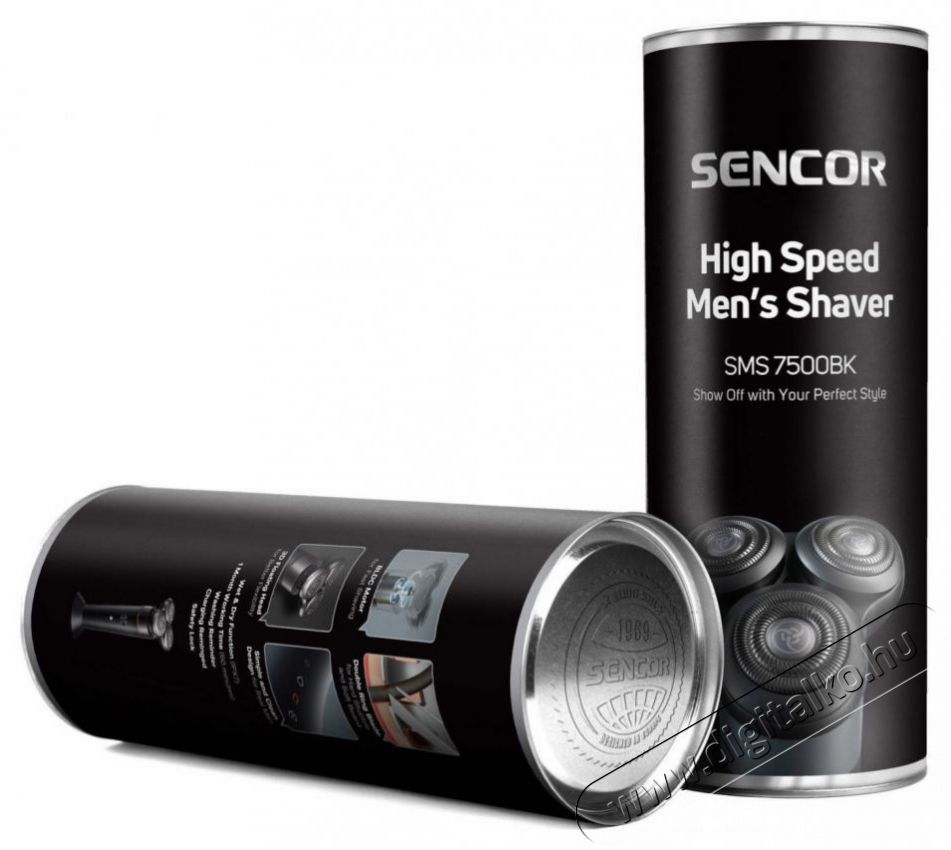 Sencor SMS 7500BK Borotva Sz&eacute;ps&eacute;g&aacute;pol&aacute;s / Eg&eacute;szs&eacute;g - Szőrtelen&iacute;tő / borotva - F&eacute;rfi borotva - 525951