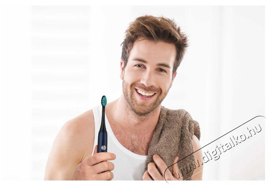 Sencor SOC 4012BL Elektromos fogkefe Sz&eacute;ps&eacute;g&aacute;pol&aacute;s / Eg&eacute;szs&eacute;g - Sz&aacute;j / fog &aacute;pol&aacute;s - Elektromos fogkefe - 525944