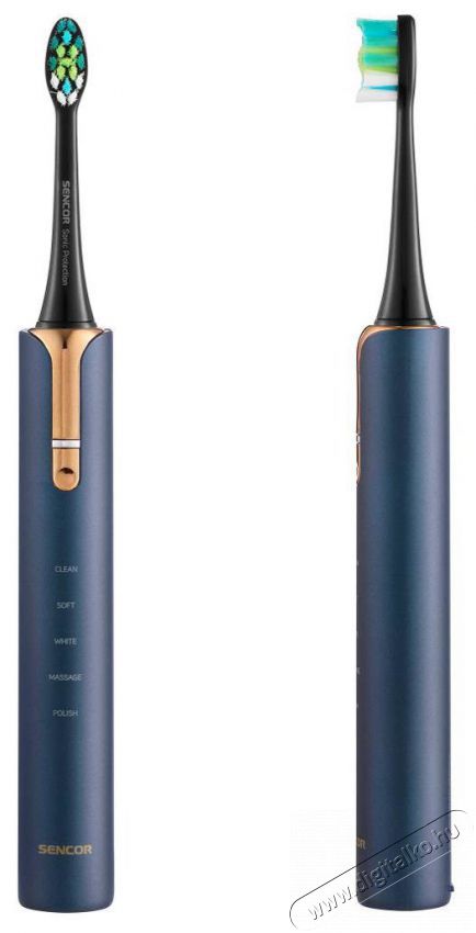 Sencor SOC 4110BL Elektromos fogkefe Sz&eacute;ps&eacute;g&aacute;pol&aacute;s / Eg&eacute;szs&eacute;g - Sz&aacute;j / fog &aacute;pol&aacute;s - Elektromos fogkefe - 525946