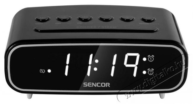 Sencor SRC 2600 fekete Audio-Video / Hifi / Multim&eacute;dia - R&aacute;di&oacute; / &oacute;r&aacute;s r&aacute;di&oacute; - &Eacute;bresztő&oacute;r&aacute;s r&aacute;di&oacute; - 525932