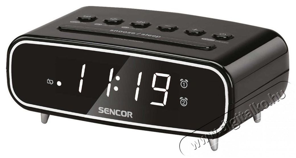 Sencor SRC 2600 fekete Audio-Video / Hifi / Multim&eacute;dia - R&aacute;di&oacute; / &oacute;r&aacute;s r&aacute;di&oacute; - &Eacute;bresztő&oacute;r&aacute;s r&aacute;di&oacute; - 525932