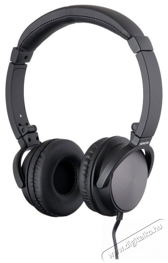 Sencor SEP 433 fekete Audio-Video / Hifi / Multim&eacute;dia - F&uuml;l &eacute;s Fejhallgat&oacute;k - Fejhallgat&oacute; - 519141