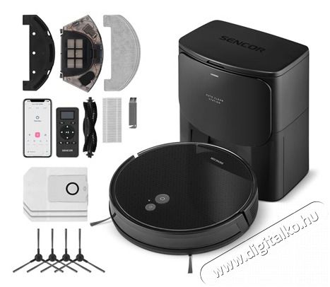 Sencor SRV 6485BK Robotporsz&iacute;v&oacute; H&aacute;ztart&aacute;s / Otthon / K&uuml;lt&eacute;r - Porsz&iacute;v&oacute; / takar&iacute;t&oacute;g&eacute;p - Robotporsz&iacute;v&oacute; - 493383