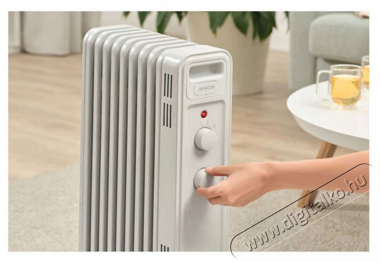 Sencor SOH 3409WH H&aacute;ztart&aacute;s / Otthon / K&uuml;lt&eacute;r - Fűt&eacute;s - Olajradi&aacute;tor - 529998