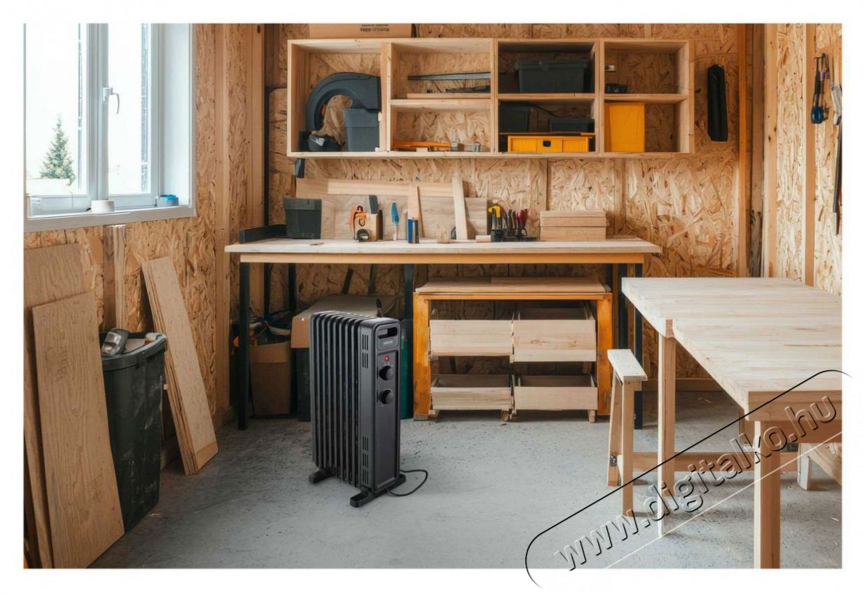 Sencor SOH 3509BK H&aacute;ztart&aacute;s / Otthon / K&uuml;lt&eacute;r - Fűt&eacute;s - Olajradi&aacute;tor - 530002