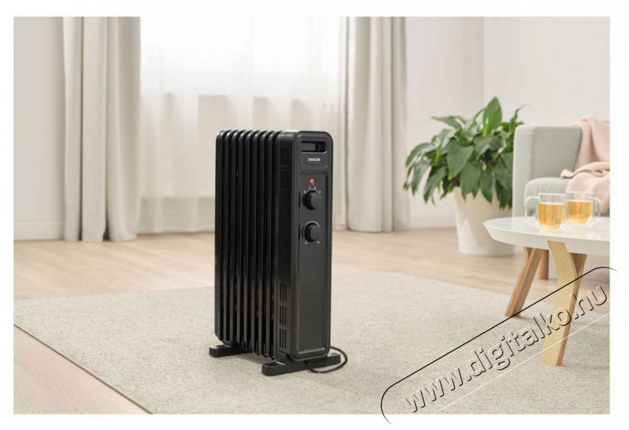 Sencor SOH 3509BK H&aacute;ztart&aacute;s / Otthon / K&uuml;lt&eacute;r - Fűt&eacute;s - Olajradi&aacute;tor - 530002