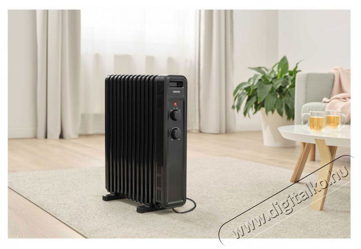 Sencor SOH 3513BK H&aacute;ztart&aacute;s / Otthon / K&uuml;lt&eacute;r - Fűt&eacute;s - Olajradi&aacute;tor - 530004