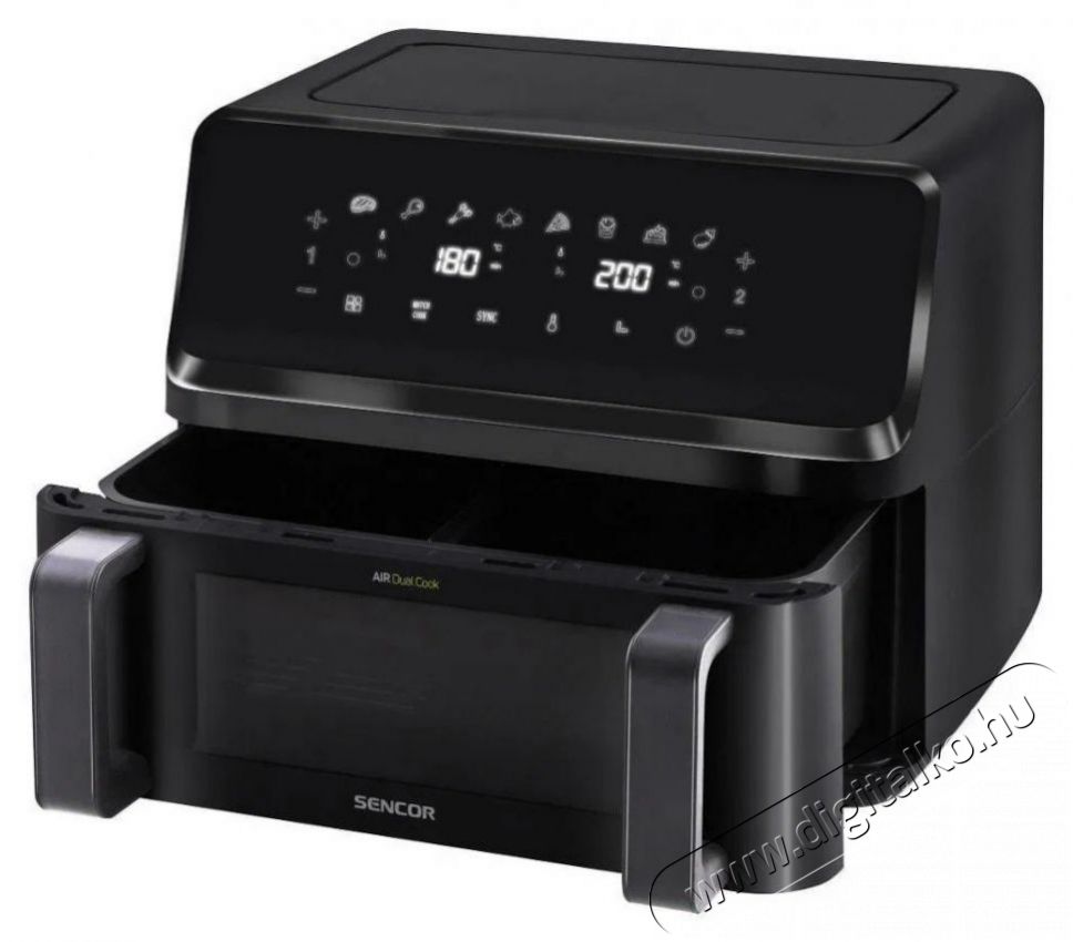 Sencor SFR 9650BK Konyhai term&eacute;kek - Konyhai kisg&eacute;p (s&uuml;t&eacute;s / főz&eacute;s / hűt&eacute;s / &eacute;telk&eacute;sz&iacute;t&eacute;s) - L&eacute;gkever&eacute;ses főzőg&eacute;p / elektromos kukta / multifunkci&oacute;s s&uuml;tő - 529995