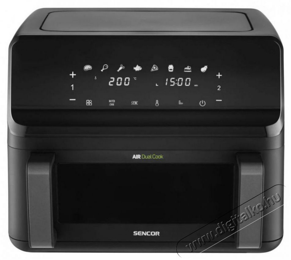 Sencor SFR 9650BK Konyhai term&eacute;kek - Konyhai kisg&eacute;p (s&uuml;t&eacute;s / főz&eacute;s / hűt&eacute;s / &eacute;telk&eacute;sz&iacute;t&eacute;s) - L&eacute;gkever&eacute;ses főzőg&eacute;p / elektromos kukta / multifunkci&oacute;s s&uuml;tő - 529995