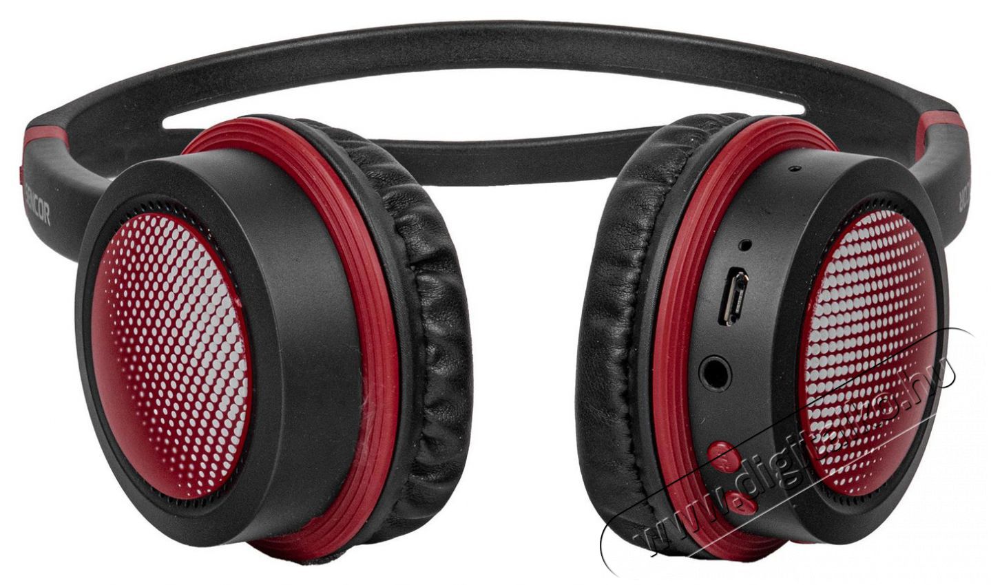 Sencor SEP 702BT BK/RD gyerek fejhallgat&oacute; Audio-Video / Hifi / Multim&eacute;dia - F&uuml;l &eacute;s Fejhallgat&oacute;k - Fejhallgat&oacute; - 495282