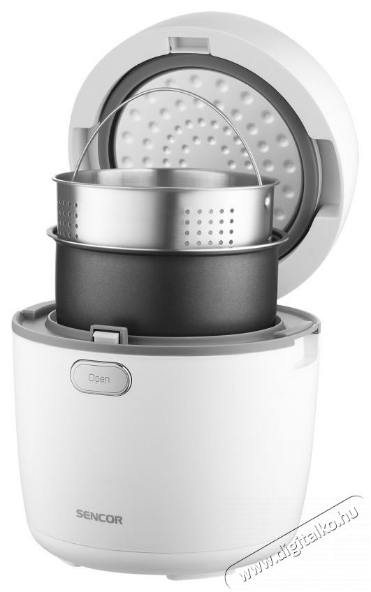 Sencor SRM 0670WH Low Carb Rizsfőző Konyhai term&eacute;kek - Konyhai kisg&eacute;p (s&uuml;t&eacute;s / főz&eacute;s / hűt&eacute;s / &eacute;telk&eacute;sz&iacute;t&eacute;s) - Rizsfőző - 501026