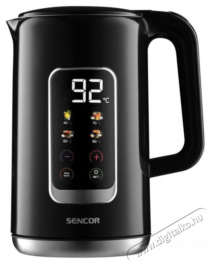 Sencor SWK 0951BK Konyhai term&eacute;kek - V&iacute;zforral&oacute; / teafőző - 513194